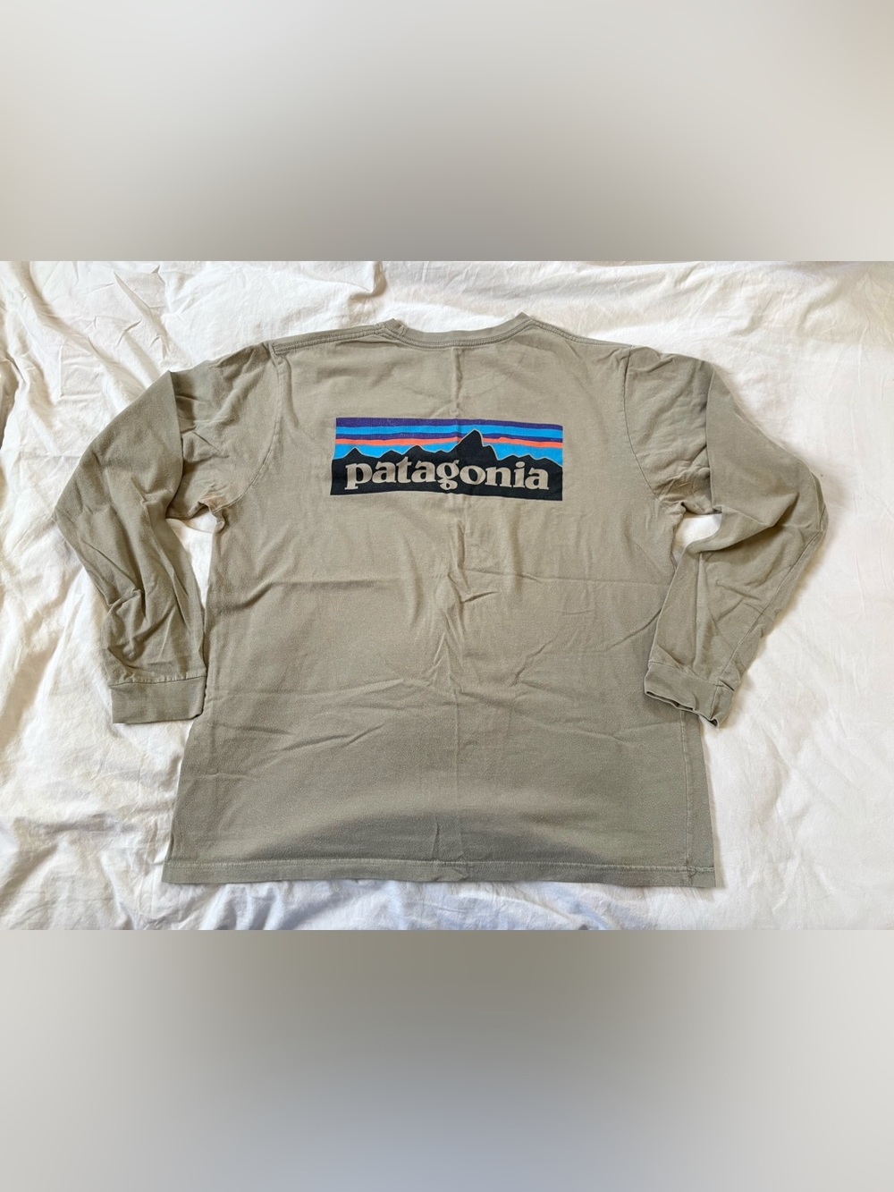 Patagonia Longsleeve P-6 Logo Shirt size L - Picture 3 of 8